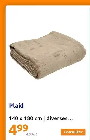 Action Plaid offre