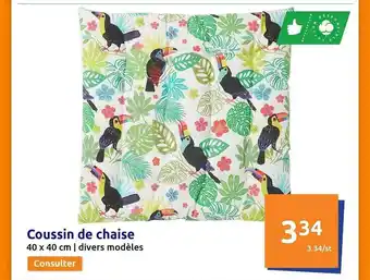 Action Coussin De Chaise offre