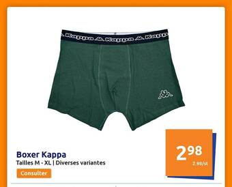 Action Boxer Kappa offre