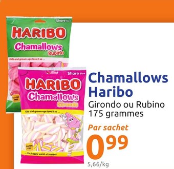 Action Haribo Chamallows offre