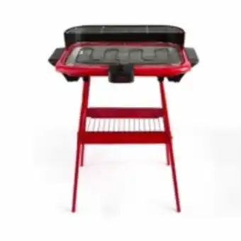 E.Leclerc Brico Barbecue électrique sur pieds 2000w vert - dom297ve - livoo offre