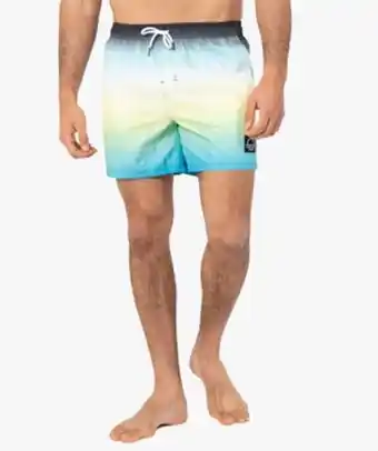 Gémo Short de surf homme avec ceinture élastiquée vue1 - gemo (plage) - gemo offre