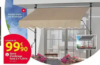 Mr Bricolage Store D'ombrage Suva 2 X 1.30m offre