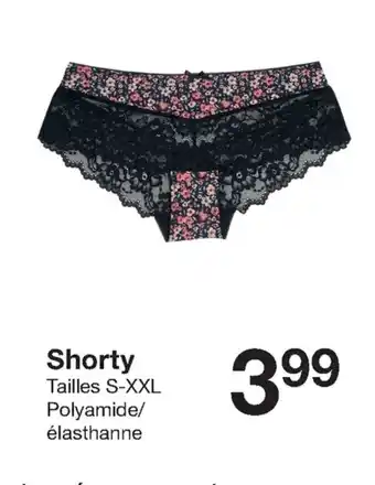 Zeeman Shorty offre