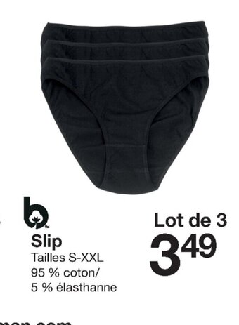 Zeeman Slip offre