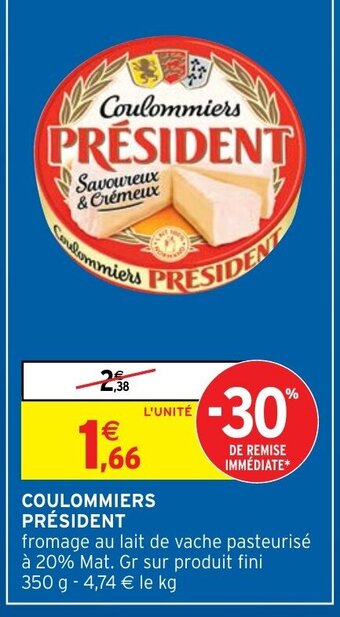 Intermarché Hyper Coulommiers Président offre