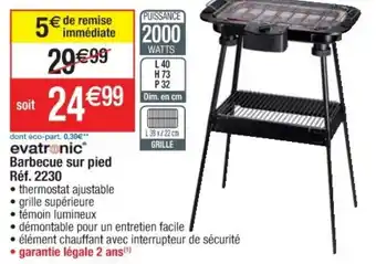 Cora x Carrefour Barbecue Sur Pied offre
