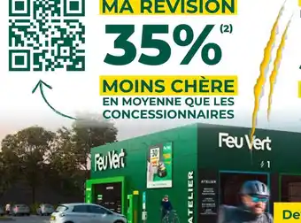 Feu Vert Bon plan sur la révision feu vert offre