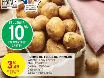 Intermarché Hyper Pomme de Terre de Primeur offre