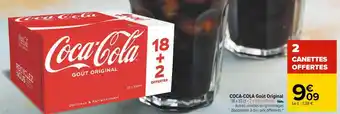 Carrefour Coca-cola coca-cola goût original offre