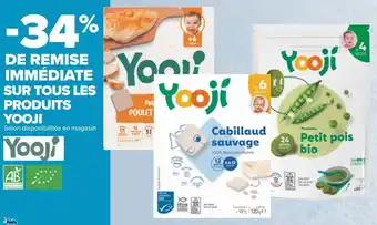 Carrefour Yooji bon plan sur tous les produits de la marque yooji offre