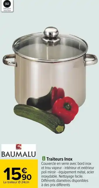 Baumalu traiteurs inox