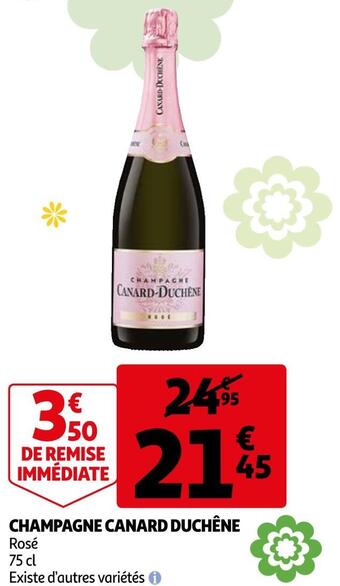 Auchan Canard duchêne champagne offre