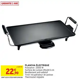 Intermarché Hyper Plancha électrique offre