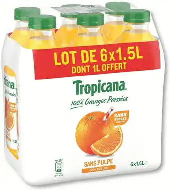 Super U PUR JUS ORANGE SANS PULPE offre
