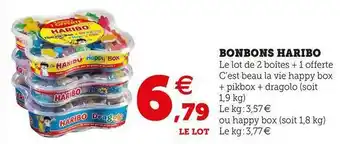 Super U BONBONS offre