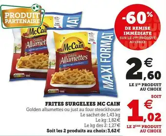 Super U FRITES SURGELEES offre