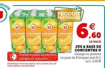 JUS A BASE DE CONCENTRE