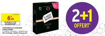 CARTE NOIRE café moulu classique