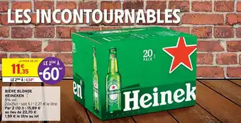 Intermarché Hyper HEINEKEN bière blonde offre