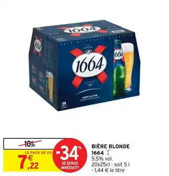 1664 bière blonde