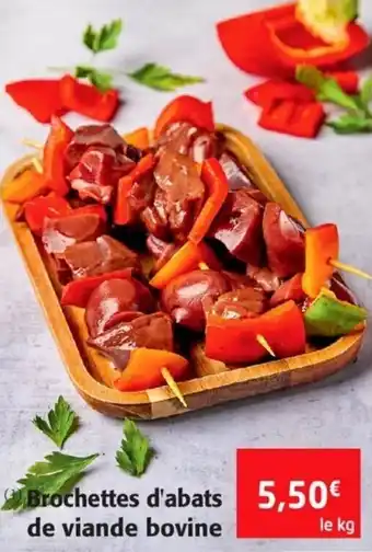 Colruyt Brochettes d'Abats De Viande Bovine offre