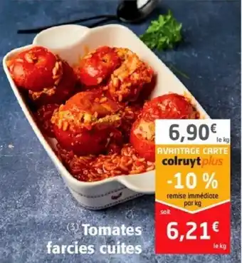 Colruyt Tomates Farcies Cuites offre