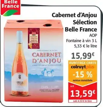 Cabernet d'Anjou Sèlection Belle France