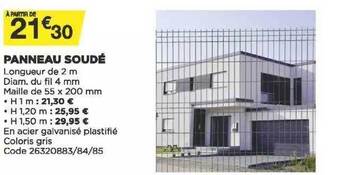 Bricomarché Panneau Soudé offre