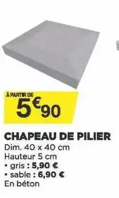 Bricomarché Châpeau De Pilier offre