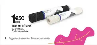 E.Leclerc Tapis Antidérapant offre
