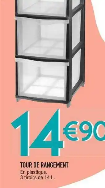 E.Leclerc Tour De Rangement offre