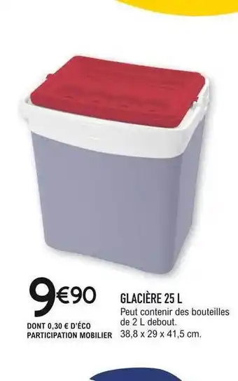 E.Leclerc Glacière 25l offre