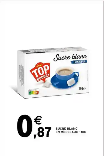 Intermarché Sucre Blanc En Morceaux offre