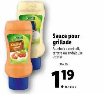 Sauce Pour Grillade