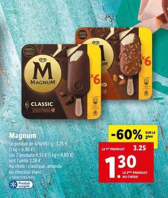 Lidl Magnum offre