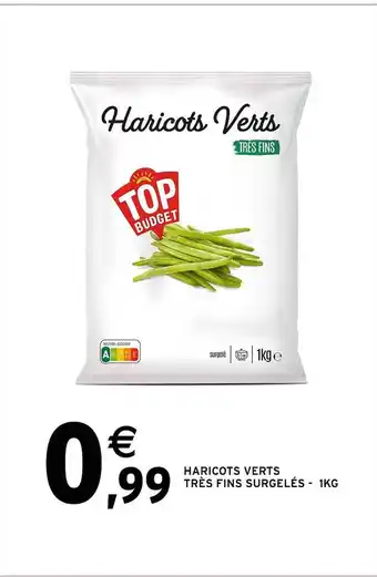 Intermarché Haricots Verts Très Fins Surgelés offre