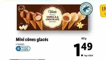 Lidl Mini Cônes Glacés offre