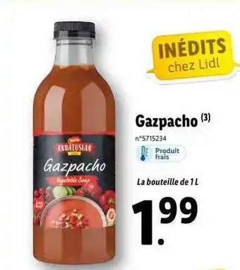 Lidl Gazpacho offre