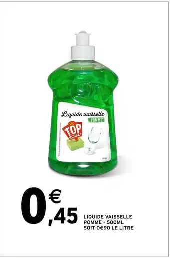 Intermarché Liquide Vaisselle Pomme offre