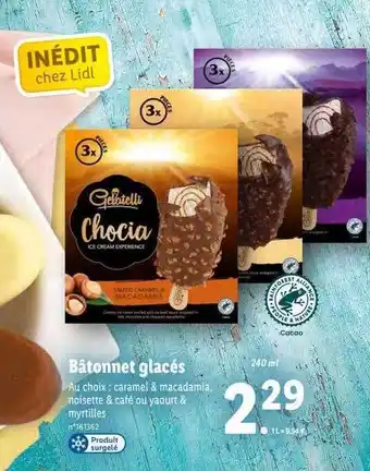 Lidl Bâtonnet Glacés offre