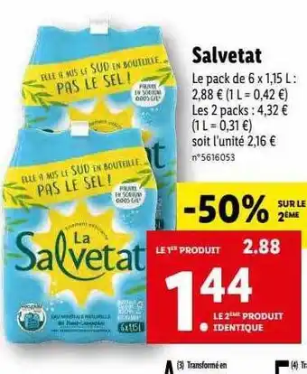 Lidl Salvetat offre