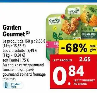 Lidl Garden Gourmet offre