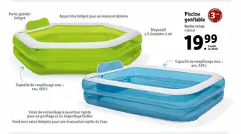 Lidl Piscine Gonflable offre