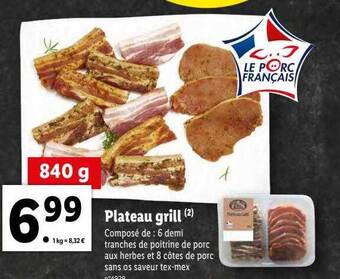 Lidl Plateau Grill offre