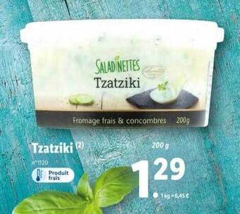 Lidl Tzatziki offre