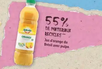 Lidl Jus D'orange Du Brésil Avec Pulpe offre