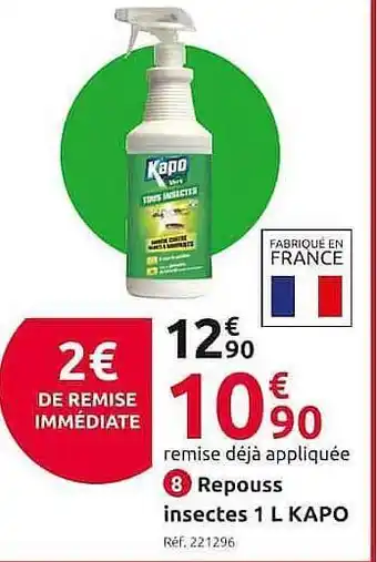 Mr Bricolage Repouss Insectes 1l Kapo offre