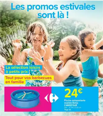 Piscine Autoportante Modèle Bahia Carrefour