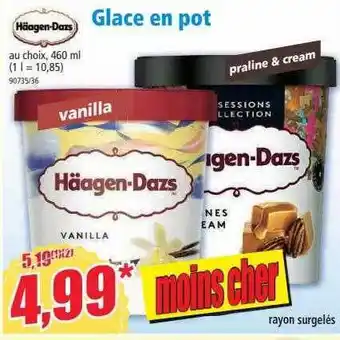 Norma Glace En Pot Häagen-dazs offre